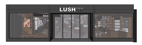 lush robson street store doubling  size daily hive