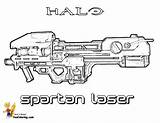 Coloring Pages Laser Gun Spartan 2kb 1200 sketch template