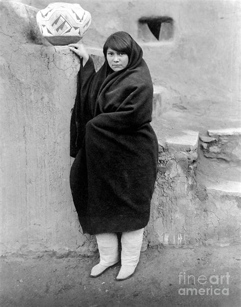 Zuni Woman C1903 Photograph By Granger