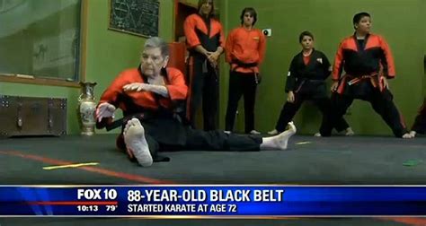 88 year old woman teaches karate and is a fourth degree black belt daily mail online