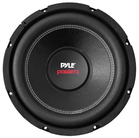 pyle car audio speaker    watt dual  ohm  db subwoofer single bass ebay