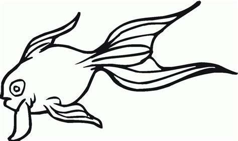 blank fish template az coloring pages clipart  clipart