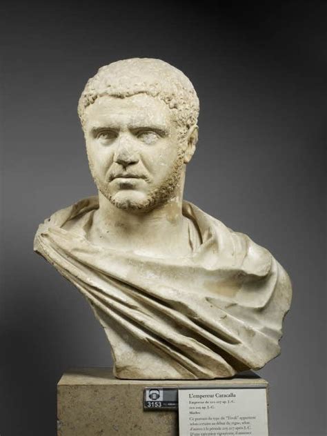 Caracalla Empereur De 211 à 217 Ap J C Musée Du Louvre Paris L