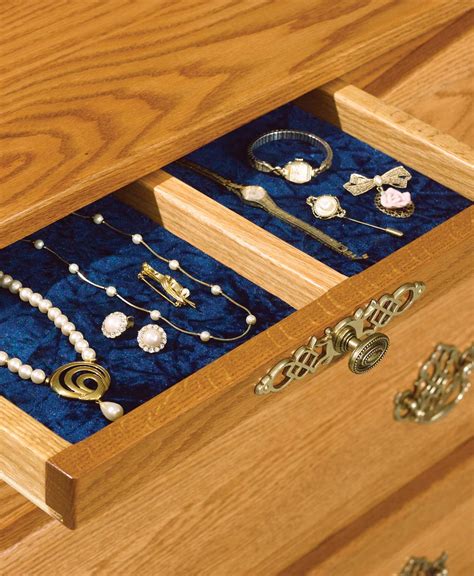 boulder creek  drawer dresser  jewelry drawers amish direct