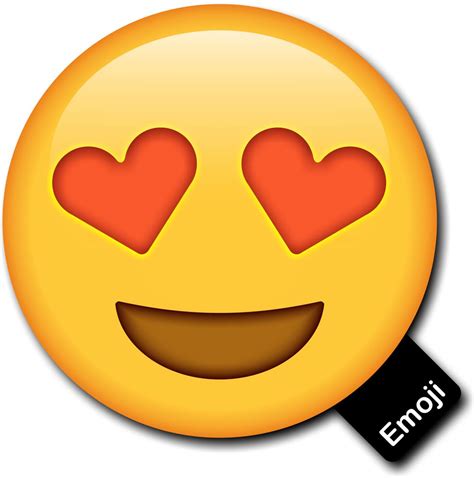 emoji photo prop loved  heart eyes
