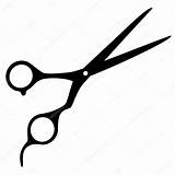 Scissors Hairdresser Clipart Icon Vector Retro Illustration Stock Clipartmag Depositphotos sketch template
