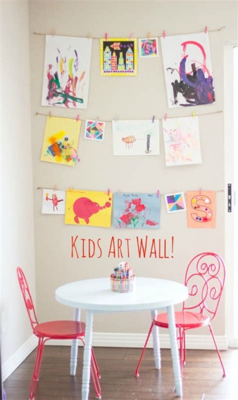 kids art area