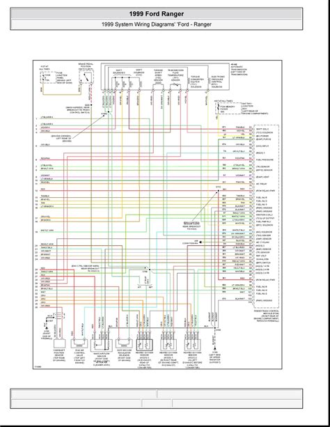 diagram  ford ranger service  wiring diagram mydiagramonline