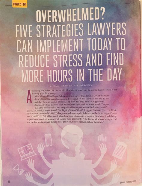 overwhelmed  strategies lawyers  implement today  reduce stress  find  hours
