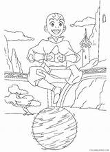 Coloring4free Airbender Avatar Last Coloring Printable Pages sketch template