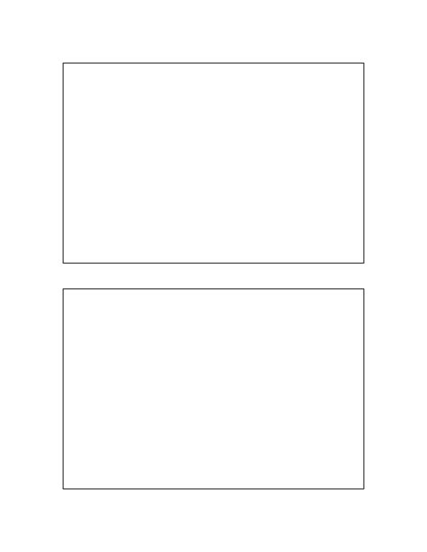 postcard template  inches