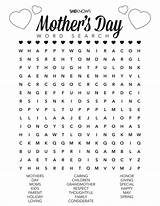 Mother Word Search Print Printable Pages Sheknows Coloring Mothers Kids Happy Printables Wordsearch Activity Cute Words sketch template