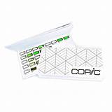 Copic Color Swatch Book Upc sketch template