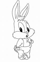 Coloring Pages Bunny Bugs Baby Looney Tunes Christmas Cartoon Drawing Kids Disney Adult Drawings Cartoons Getcolorings Printable Sheets Anycoloring Paintingvalley sketch template