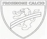 Frosinone Udinese Coloringpagesonly Emblem sketch template