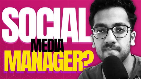 freelance social media manager   youtube