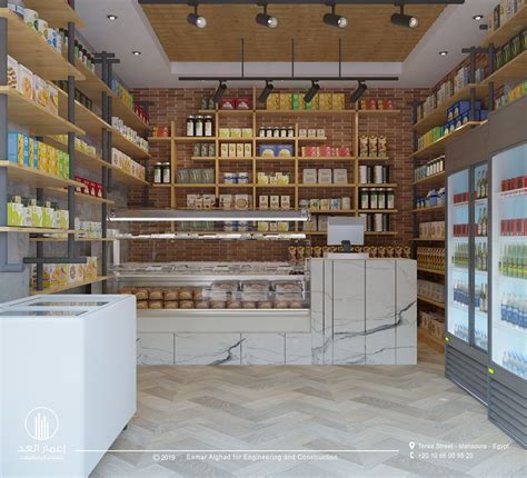 mini market  behance grocery store design store design interior supermarket design