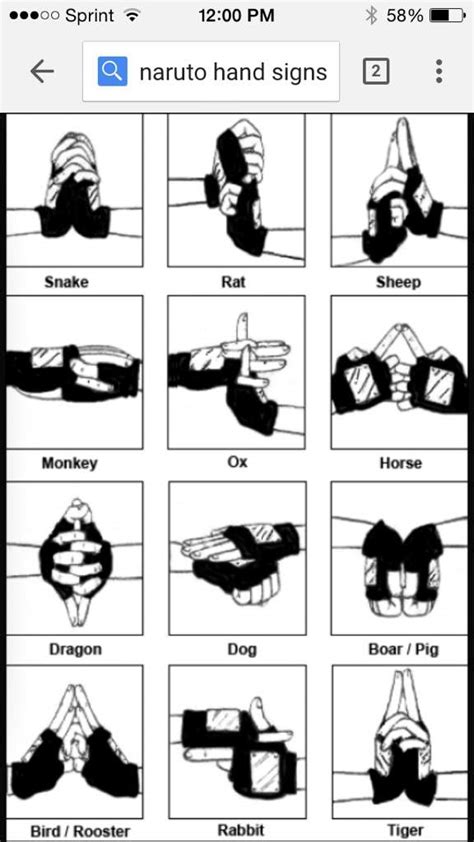 naruto hand signs anime amino