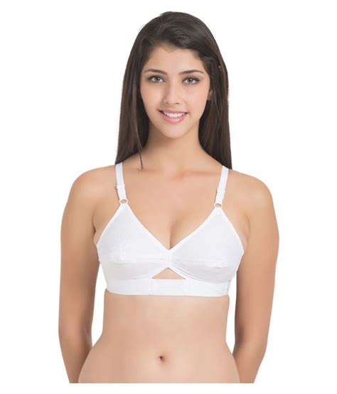 buy sofiyaa cotton vintage bra white online at best prices in india