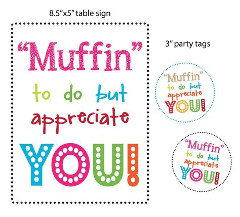 sign   muffin