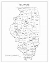 Illinois Labeled sketch template