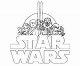 Lego Starwars Coloring Printable Pages Top sketch template