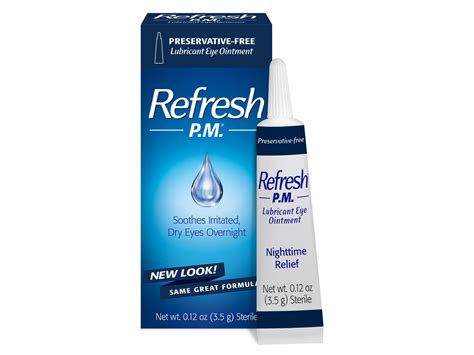 refresh pm lubricating eye ointment popular  night  dryeyeshop