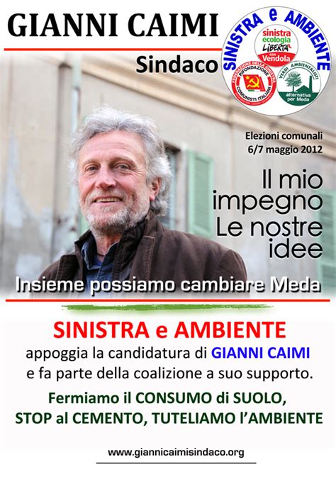 sinistra e ambiente elezioni amministrative a meda i candidati di sinistra e ambiente e il