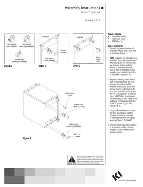 ki tattoo pedestal assembly instructions   manualslib
