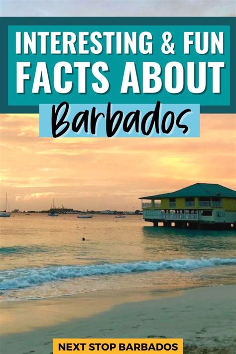 33 Fun Facts About Barbados Next Stop Barbados