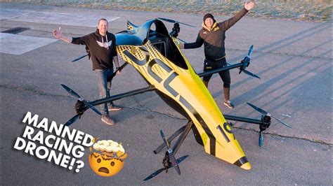 manned aerobatic racing drone