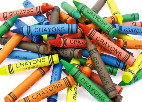 crayons wax  crayons wl coller