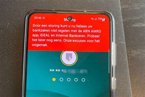 abn amro  struggling  malfunction mobile banking   techzle
