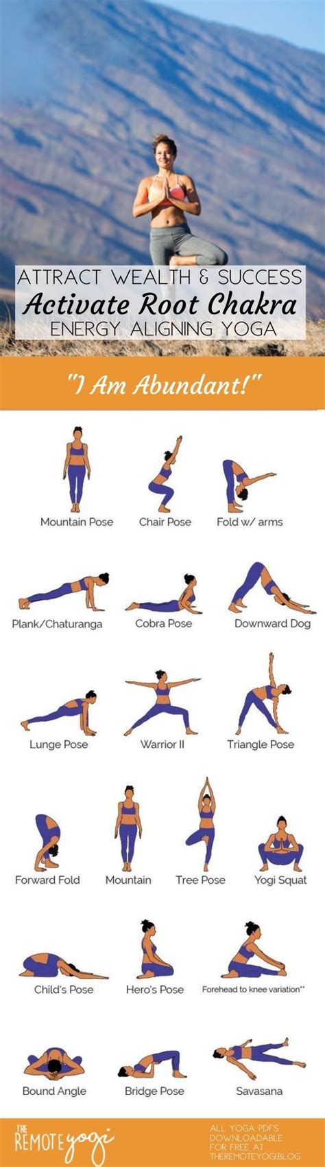 yoga  root chakra  printable     images