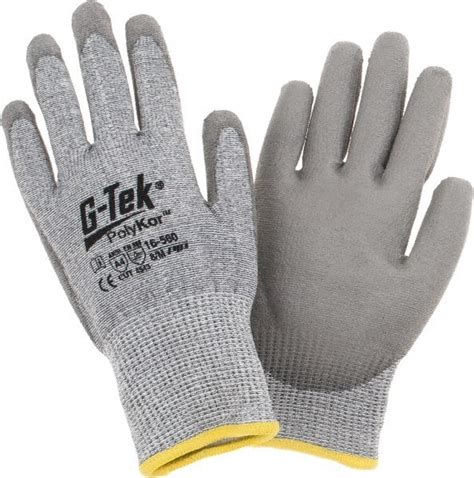 pip cut puncture resistant gloves size medium ansi cut  ansi puncture  polyurethane