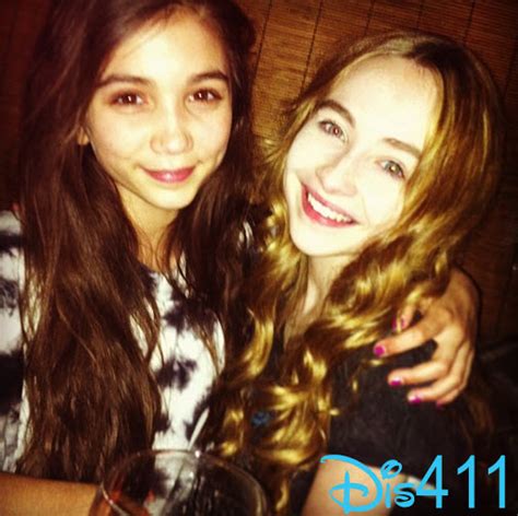 sabrina carpenter and rowan blanchard have dinner together march 1 2013