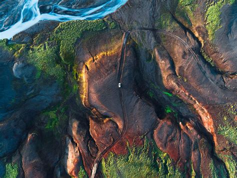 incredible aerial  reveal  worlds  unusual landscapes
