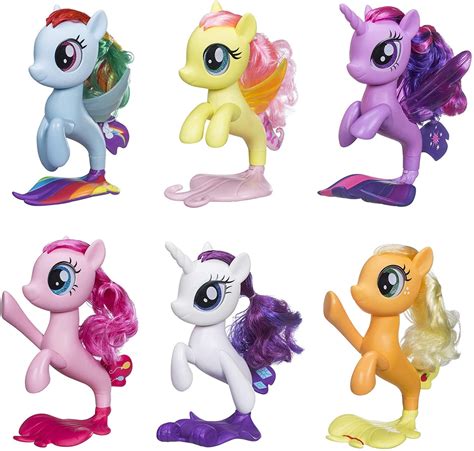 pony  seapony toys twilight sparkle rainbow dash pinkie
