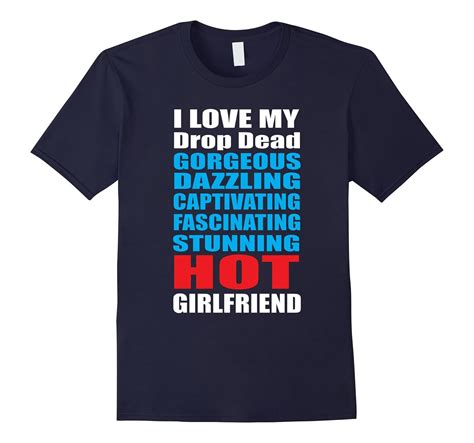 I Love My Hot Girlfriend Shirt Valentines Day Couples Cl – Colamaga