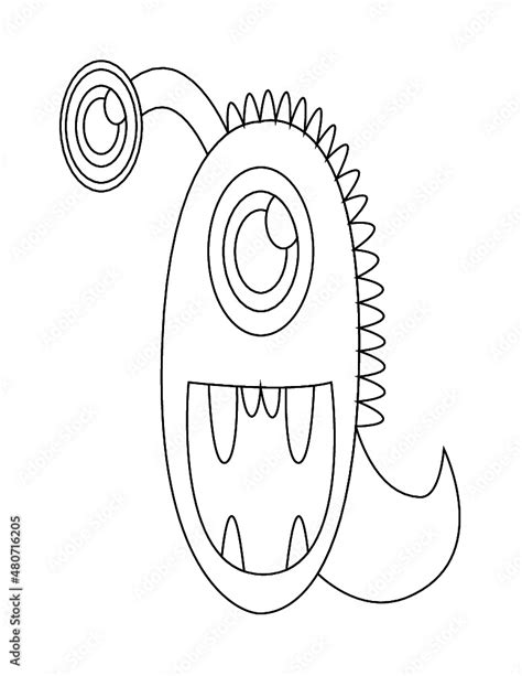 monster coloring pages  kids coloring book  kids children