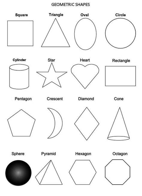 coloring pages  toddlers shapes