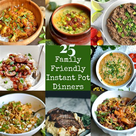 family friendly instant pot dinners wholesomelicious