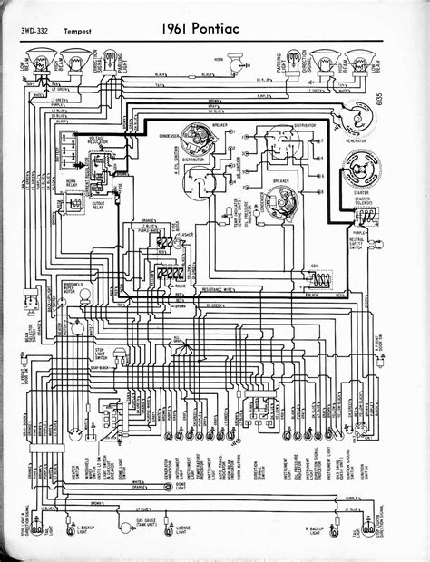 auto wiring diagram  pontiac tempest wiring diagram
