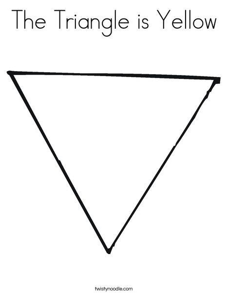 triangle coloring pages richard mcnarys coloring pages
