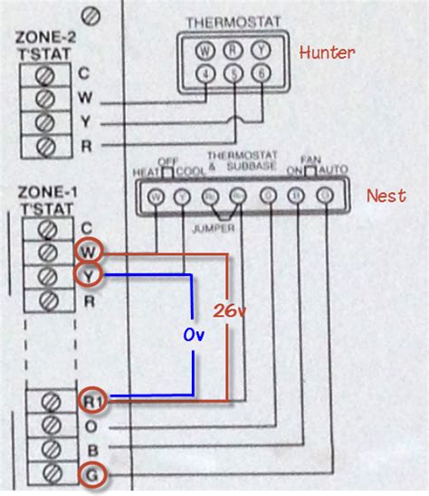 residential thermostat wiring diagram  wiring collection