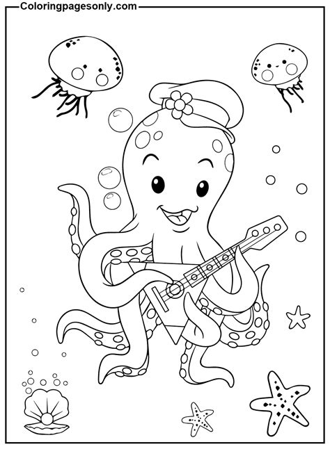 guitar hero coloring page  printable coloring pages