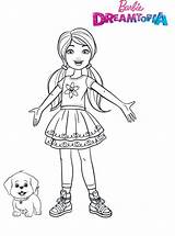 Chelsea Barbie Dreamtopia Coloring Et Kids Pages Honey Fun sketch template
