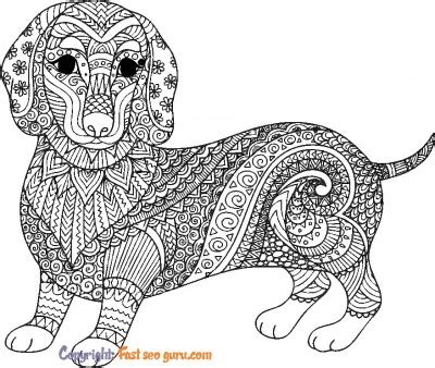 cute dog pictures  colouring adults  kids coloring pages printable