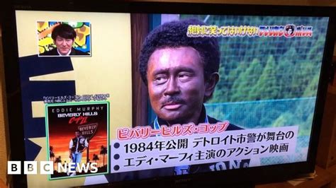 Japanese Tv Show Featuring Blackface Actor Sparks Anger Bbc News