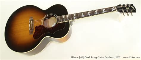 gibson   steel string guitar sunburst  wwwfretcom